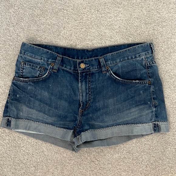 Citizens Of Humanity cuffed Jean Shorts. Size 30. - Picture 1 of 11